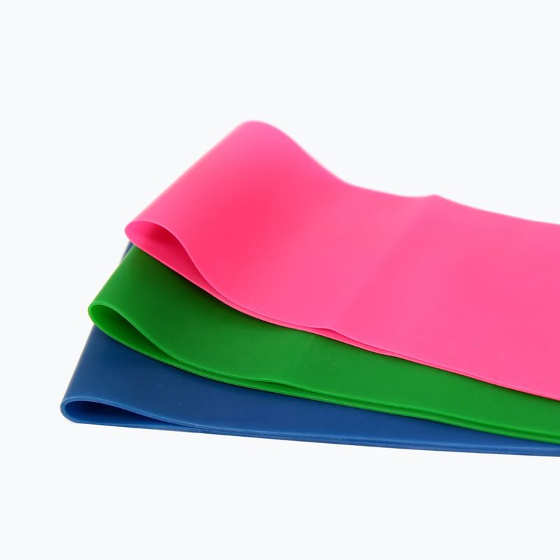 Banda elastica di resistenza Body Sculpture Bb 103 pink/green/blue 4