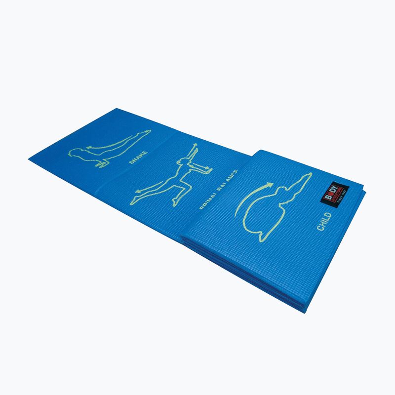 Tappetino fitness Body Sculpture BB 8301 4 mm blue 2