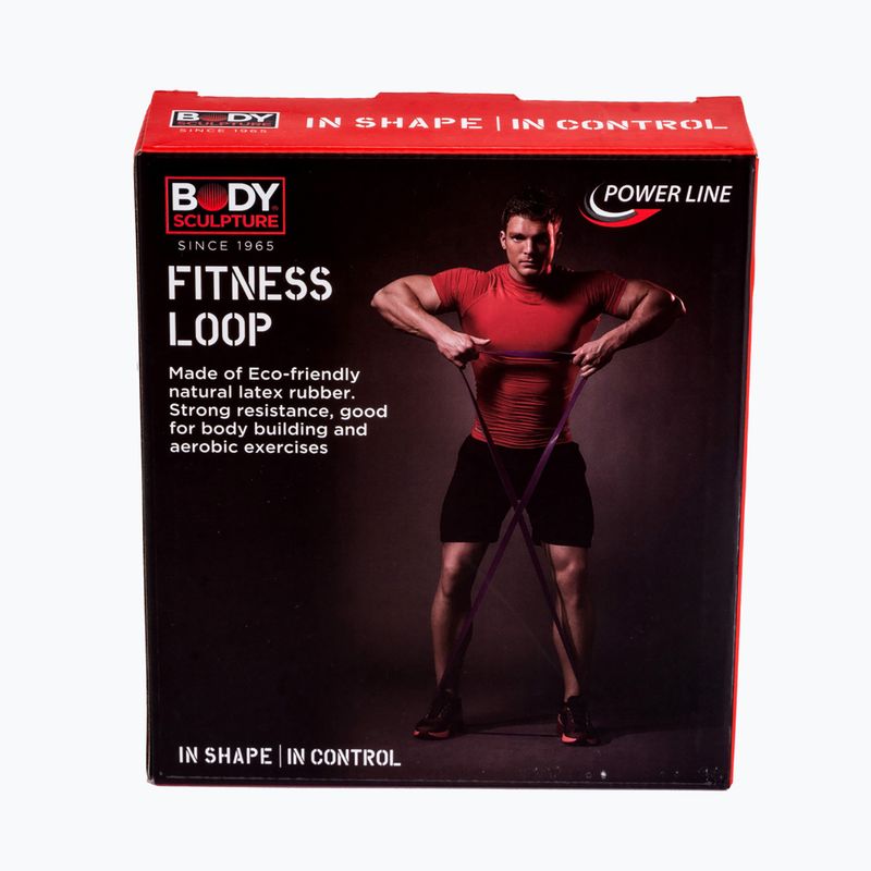Banda elastica di resistenza Body Sculpture Bb 104Pp Oporowa 2.9 Cm purple 3