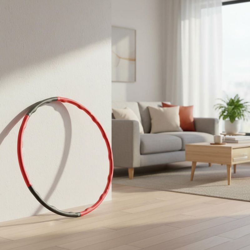 Hula hoop con peso Body Sculpture Bb 6450 2 Kg black/red 8