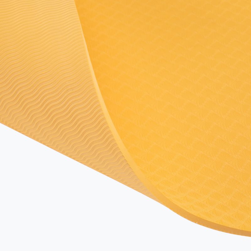 Tappetino da yoga Body Sculpture TPE 6 mm yellow 6