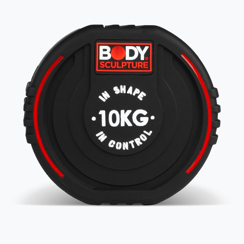 Manubrio gommato Body Sculpture TPU BW 133 10 kg black 4