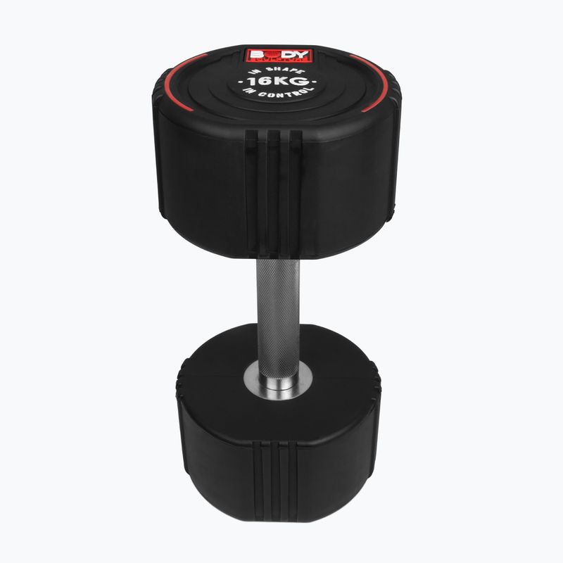 Manubrio gommato Body Sculpture TPU BW 133 16 kg black 2