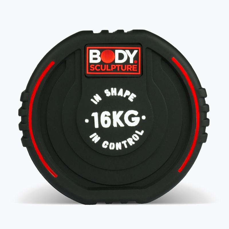 Manubrio gommato Body Sculpture TPU BW 133 16 kg black 4