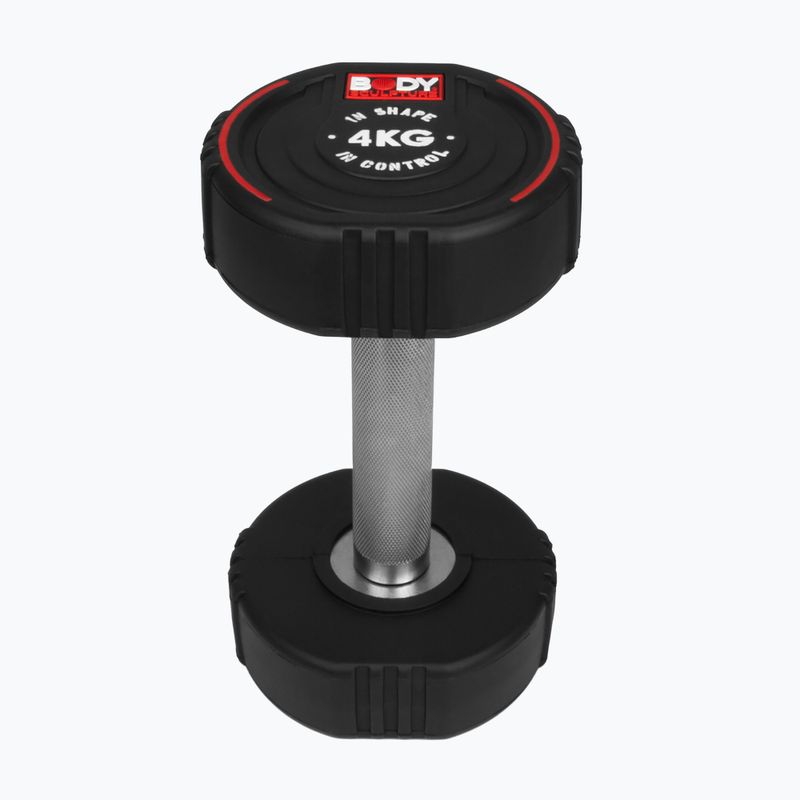 Manubrio gommato Body Sculpture TPU BW 133 4 kg black 2