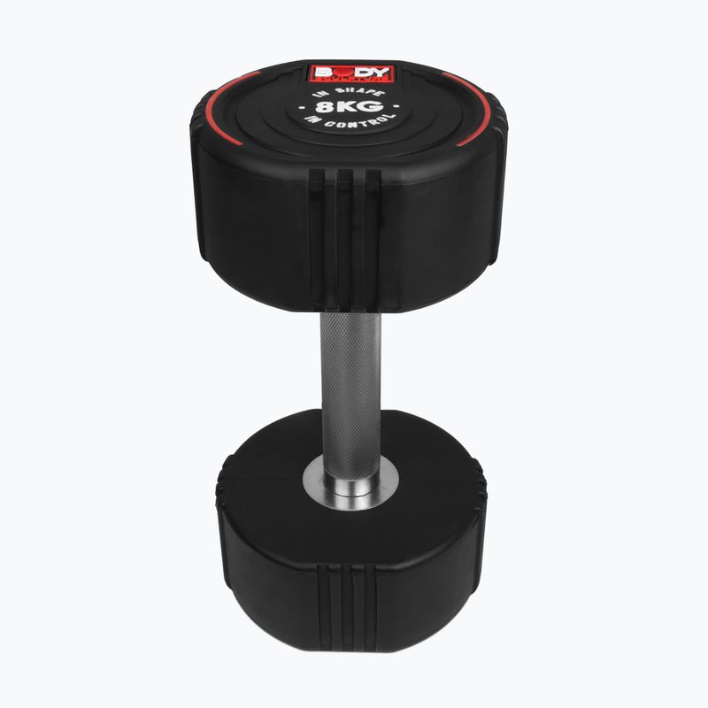 Manubrio gommato Body Sculpture TPU BW 133 8 kg black 2