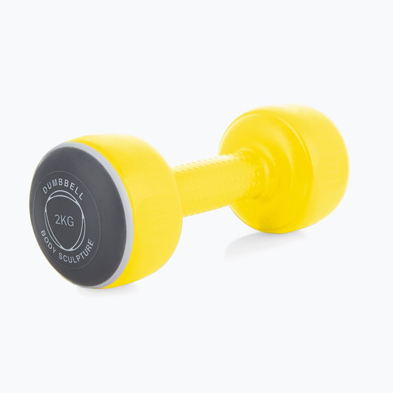 Manubri in vinile Body Sculpture Smart Bw 108D yellow 3