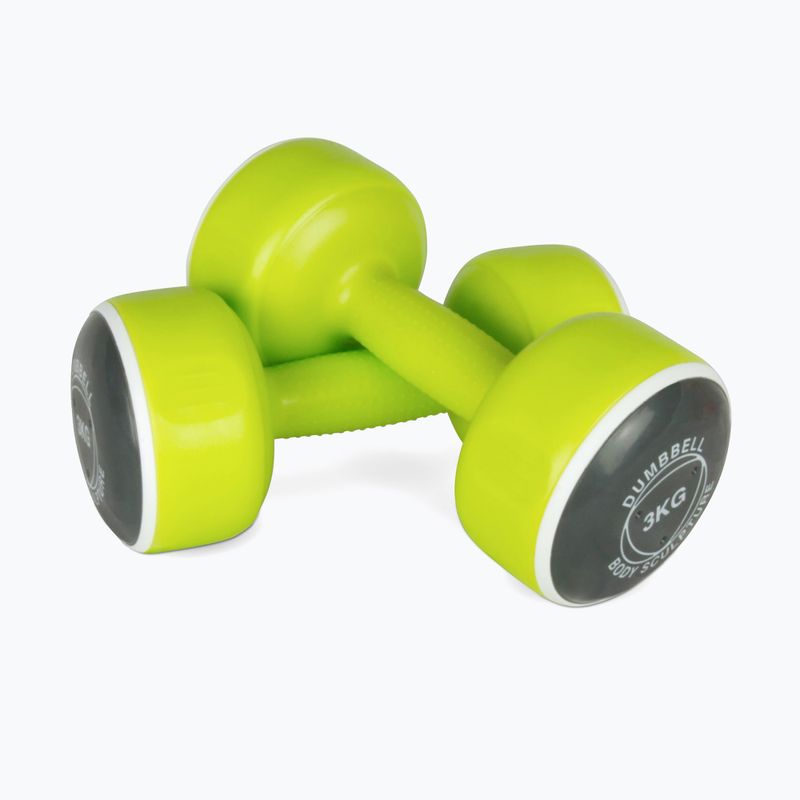 Manubri in vinile Body Sculpture Smart Bw 108D lime