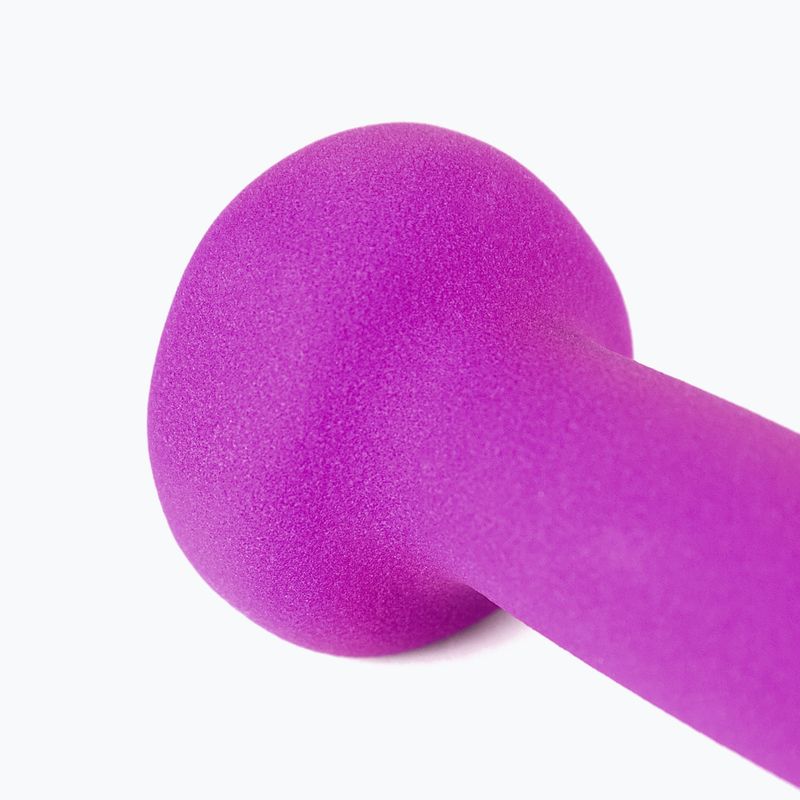 Manubrio gommato Body Sculpture BW 513 z PVC 2 kg purple 6