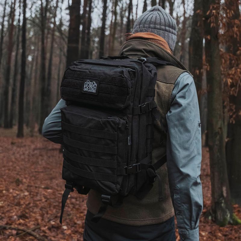 Zaino da trekking OFFLANDER Survival 43 l black 7