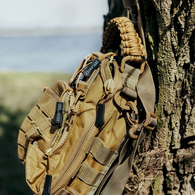 Sacca tattica OFFLANDER Tactic 5 l khaki 8