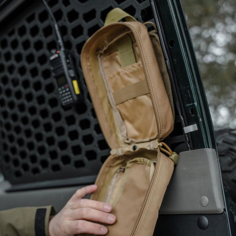Sacca tattica OFFLANDER Molle 3 l khaki 8