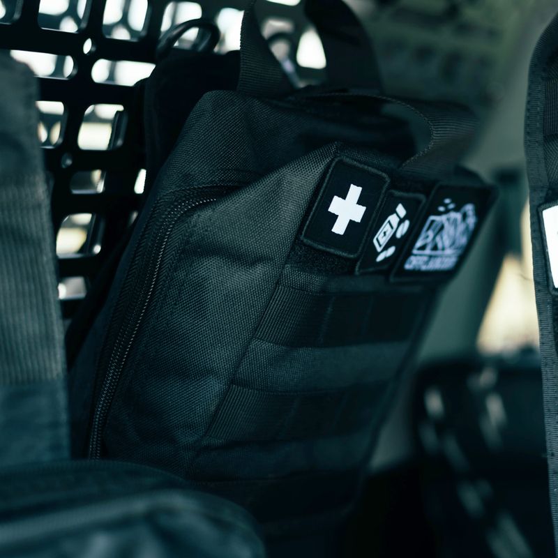 Sacca tattica OFFLANDER Molle 3 l black 12