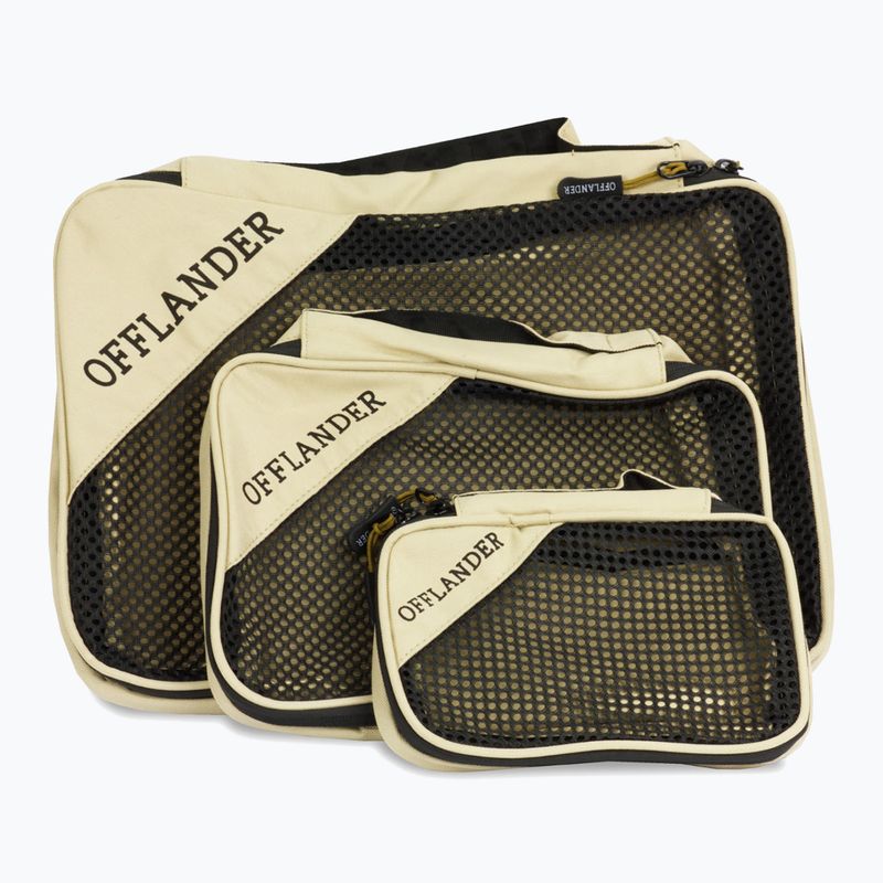 Organizer da viaggio OFFLANDER Set 3 pack sand/black 2