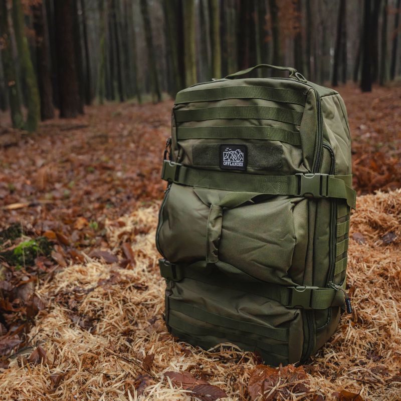Zaino da trekking OFFLANDER Offroad Bag 3w1 54 l green 5