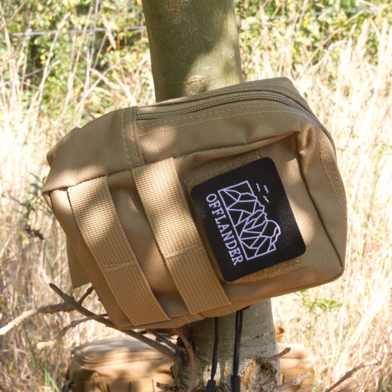 Sacca tattica OFFLANDER Molle 1 l khaki 8