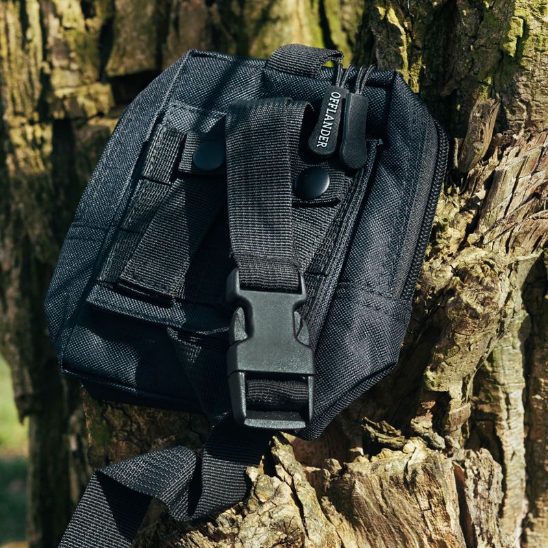Sacca tattica OFFLANDER Molle 1 l black 8