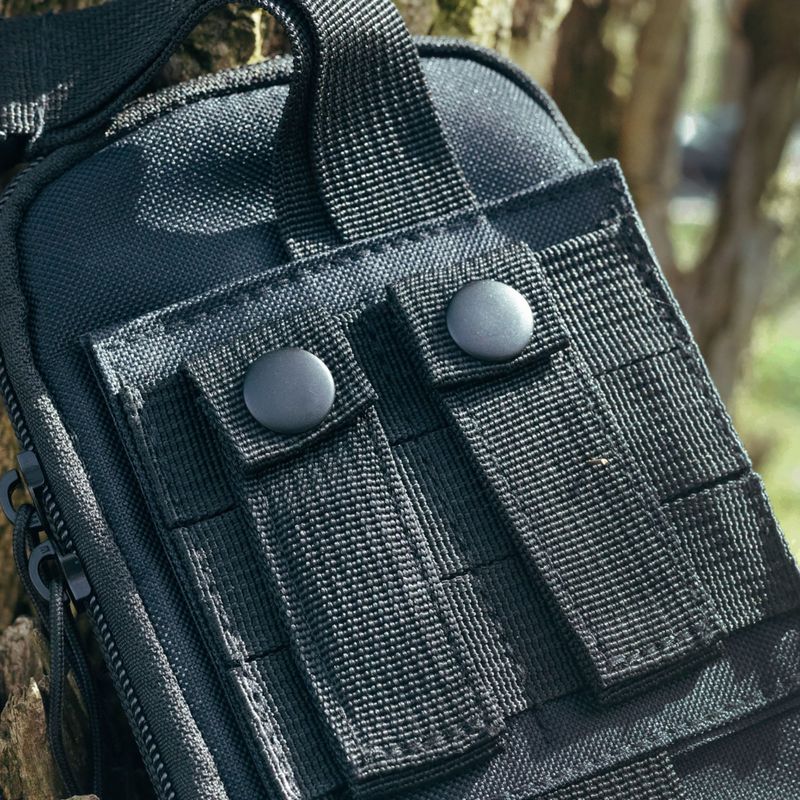 Sacca tattica Offlander Molle z rzepem na dokumenty black 10