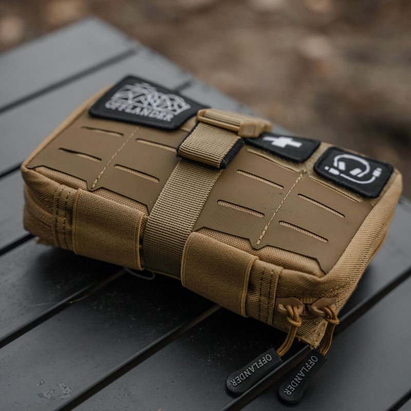 Sacca tattica OFFLANDER Molle Powerbank 1 l khaki 5