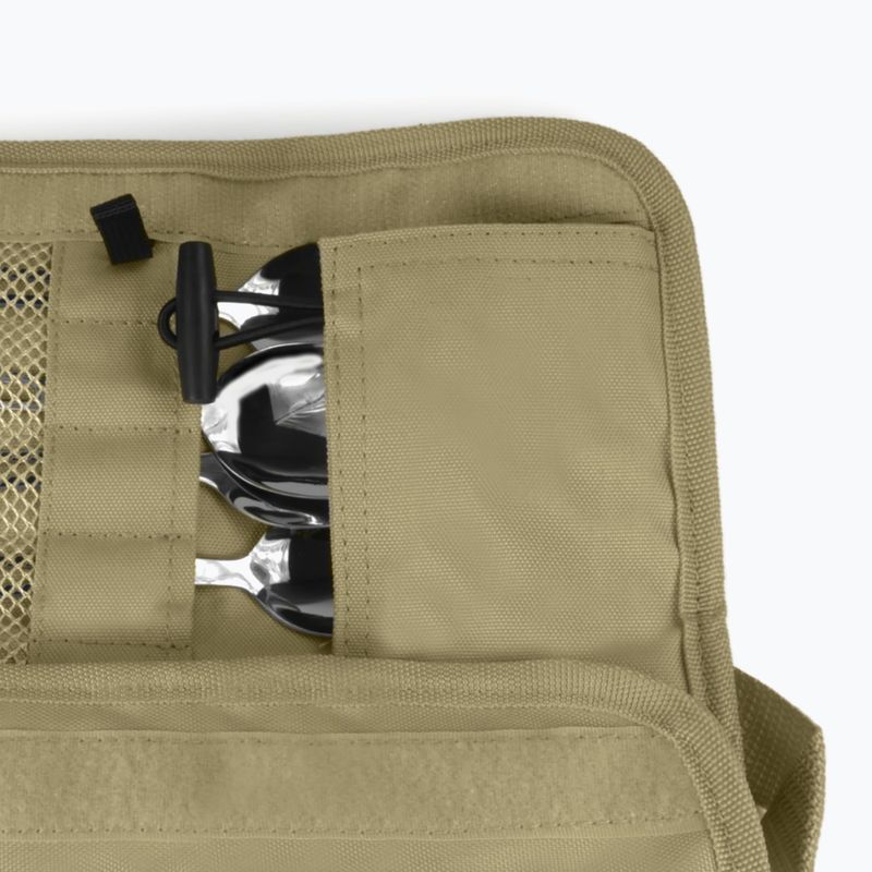 Set di posate OFFLANDER Camping Cutlery Set with Case green 6