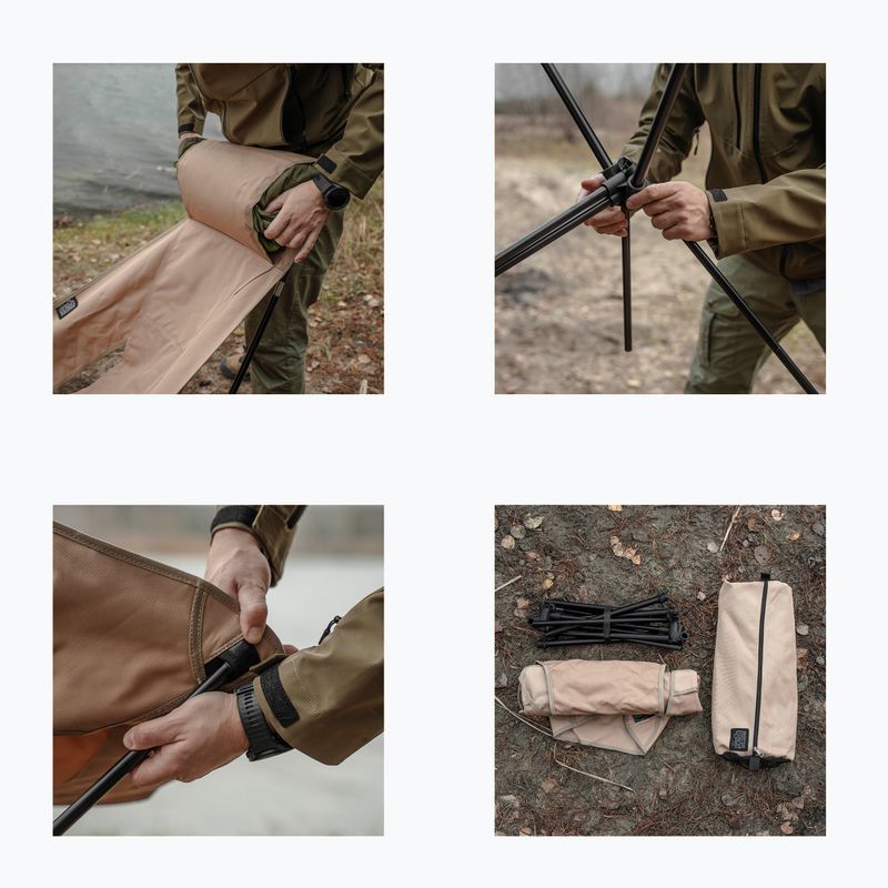Sedia da campeggio OFFLANDER Off_Acc_28 składane beige 9