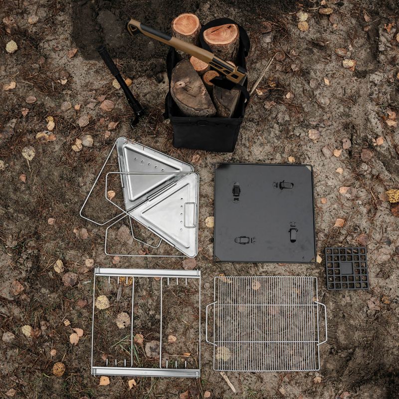 Barbecue da campeggio OFFLANDER OFF_CACC_29 silver 2