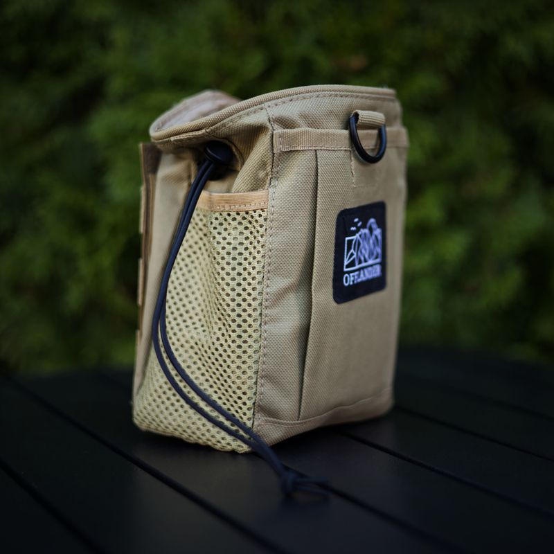 Sacca tattica OFFLANDER Molle Open 1,6 l khaki 7