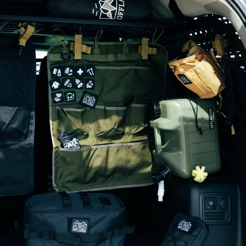 Organizer Offlander Offroad do samochodu green 3