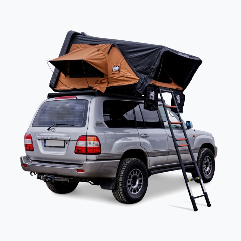 Tenda da tetto per 2 persone OFFLANDER Fold 2 Grizzly beige/brown 2