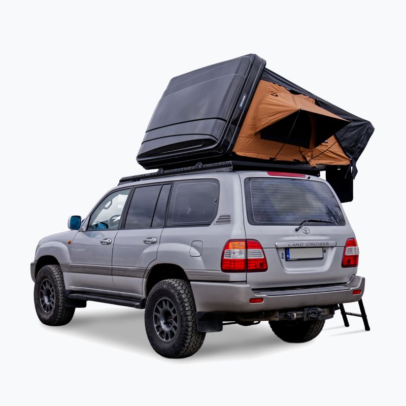 Tenda da tetto per 2 persone OFFLANDER Fold 2 Grizzly beige/brown 6