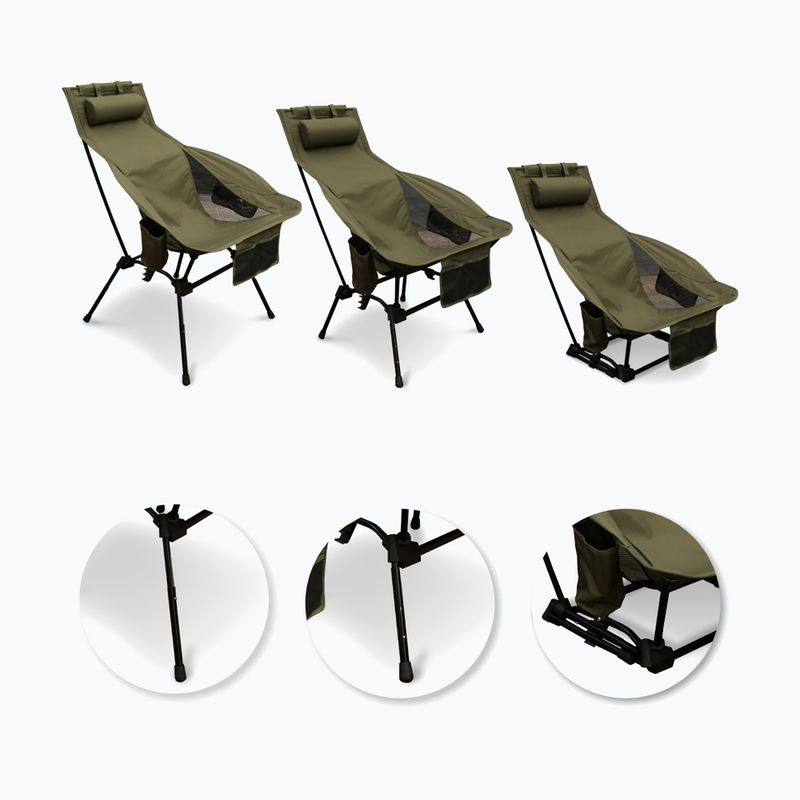 Sedia da campeggio OFFLANDER Off_Acc_50 składane olive 5
