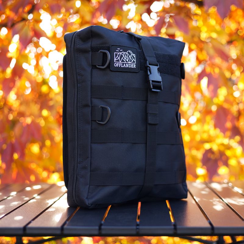 Sacca tattica OFFLANDER Molle L 10 l Black 4