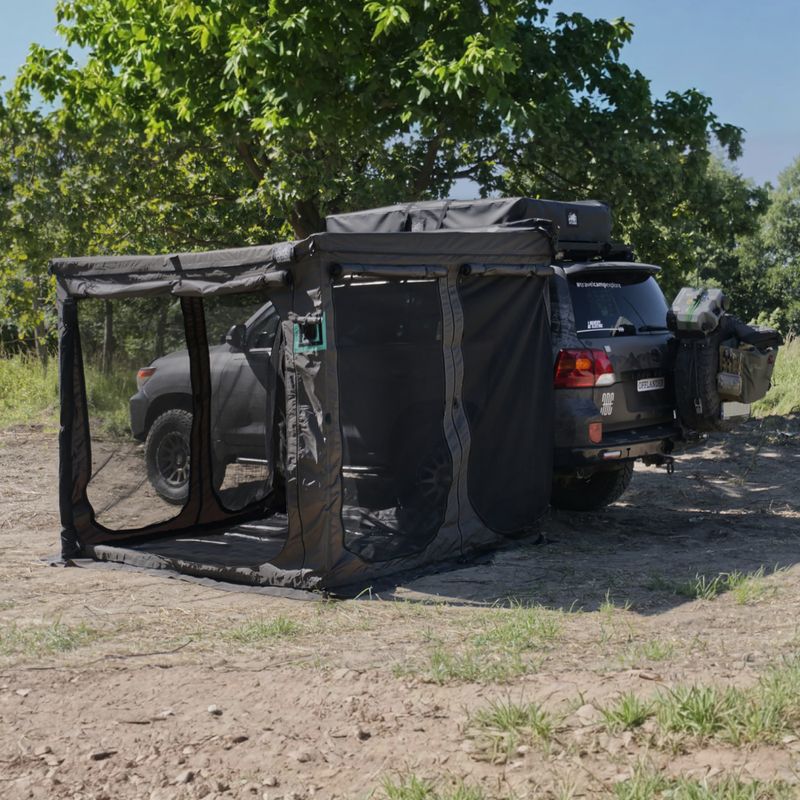 Tendalino per tenda Offlander Off_Acc_Square_L_An Do Markizy Bocznej Kwa Drat black 3