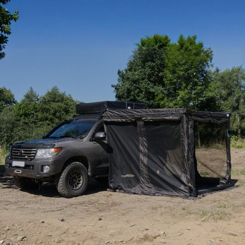 Tendalino per tenda Offlander Off_Acc_Square_L_An Do Markizy Bocznej Kwa Drat black 4