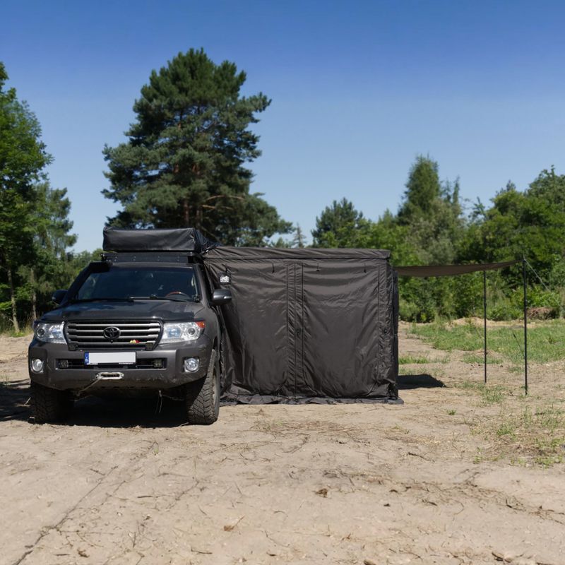 Tendalino per tenda Offlander Off_Acc_Square_L_An Do Markizy Bocznej Kwa Drat black 5