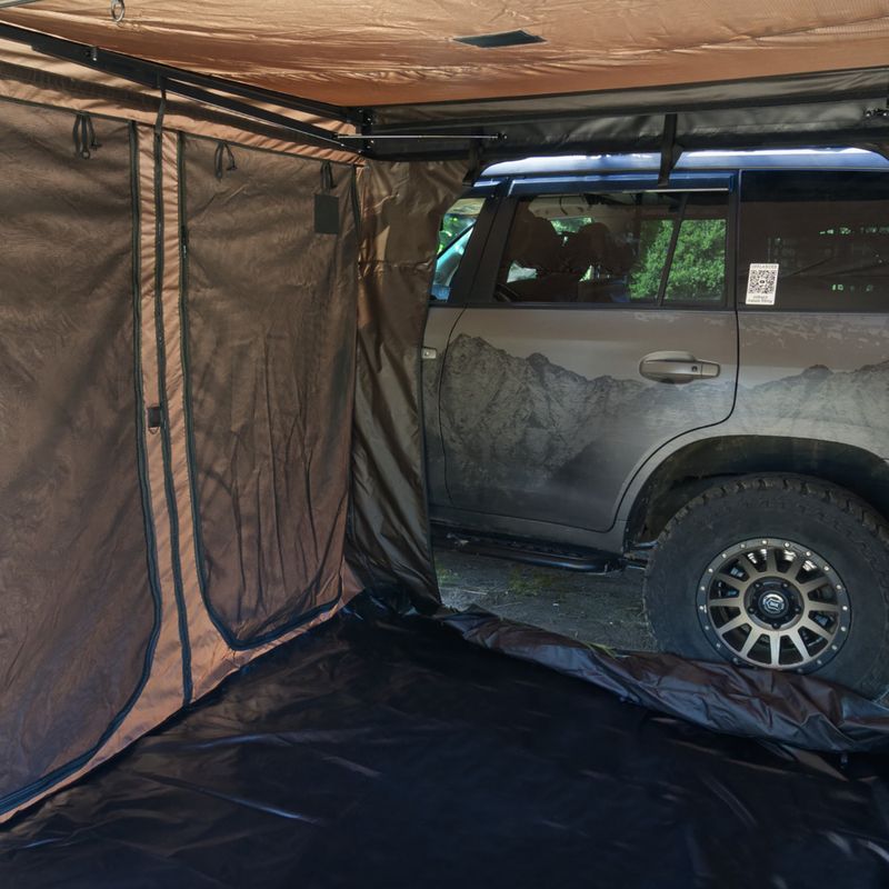 Tendalino per tenda Offlander Off_Acc_Square_L_An Do Markizy Bocznej Kwa Drat black 6