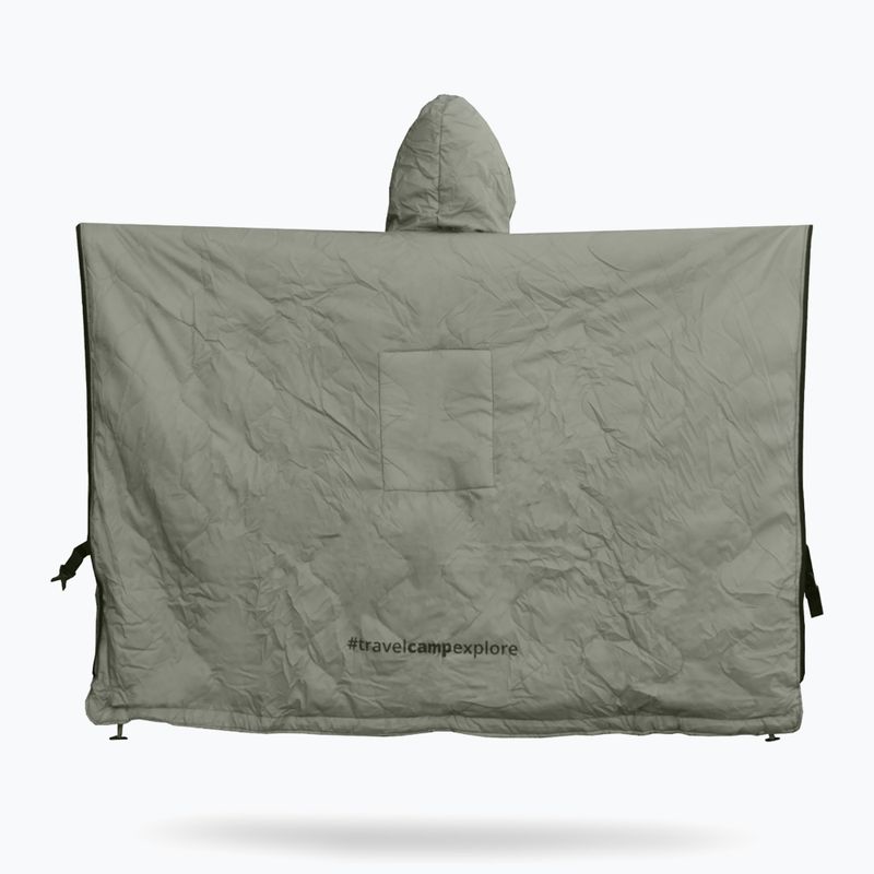 Ponczo OFFLANDER impermeabile grigio 3