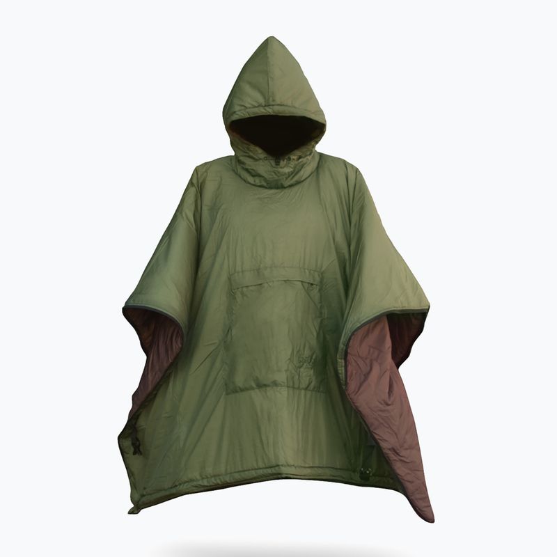 Poncho OFFLANDER Off_Cacc_05 Impermeabile verde/marrone 4
