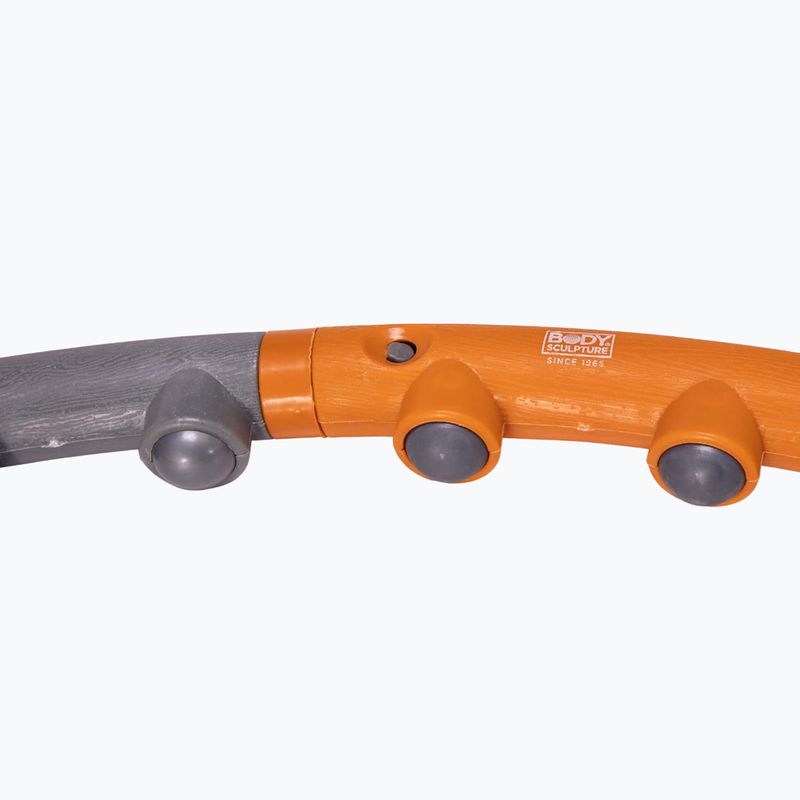 Hula hoop con peso Body Sculpture Bb 6430 1.2 Kg grey/orange 5