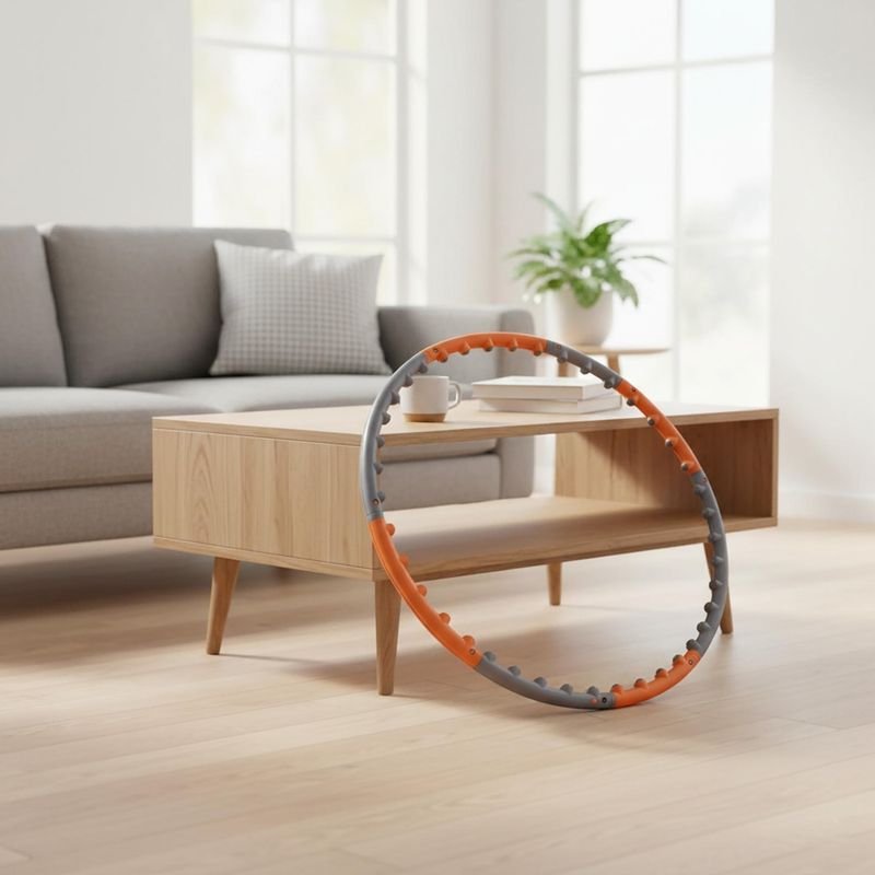 Hula hoop con peso Body Sculpture Bb 6430 1.2 Kg grey/orange 8