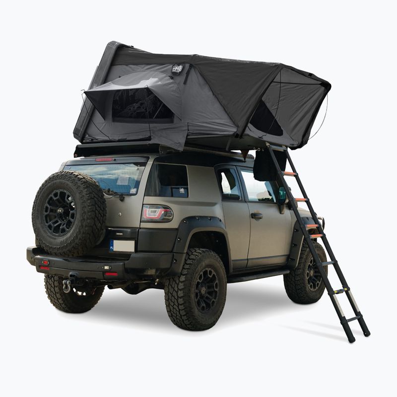 Tenda da tetto per 2 persone OFFLANDER Fold 2 Wolf gray 5