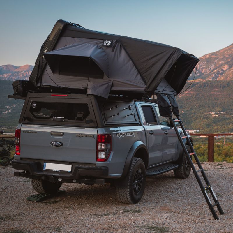 Tenda da tetto per 2 persone OFFLANDER Fold 2 Wolf gray 13