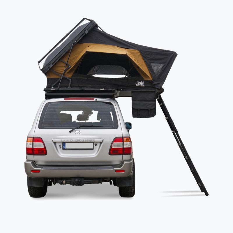 Tenda da tetto per 3 persone OFFLANDER Fold E 150 brown/black 5
