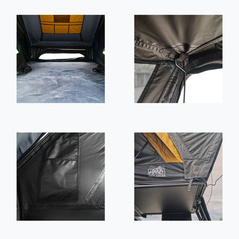 Tenda da tetto per 3 persone OFFLANDER Fold E 150 brown/black 7