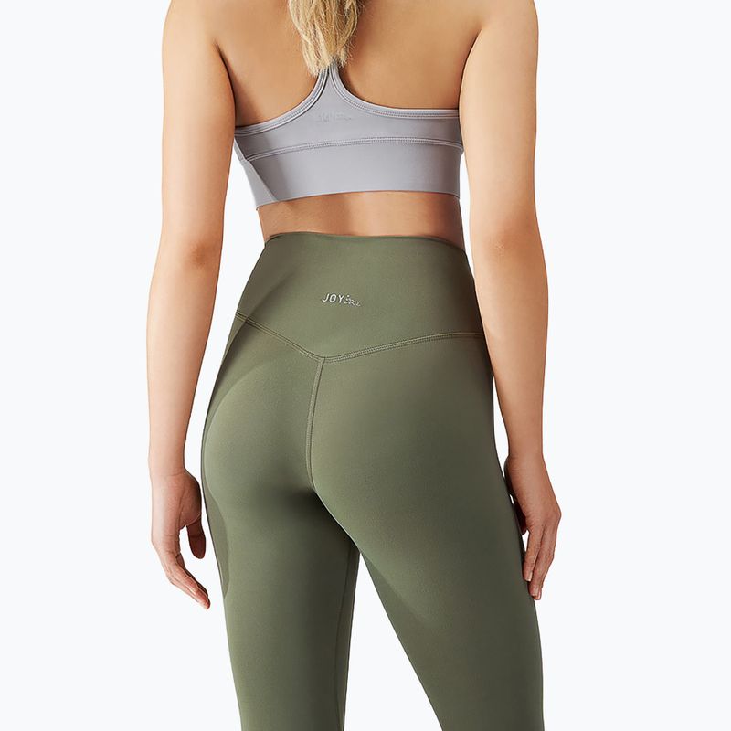 Leggings yoga donna JOYINME 7/8 Unity Ease campo oliva 3
