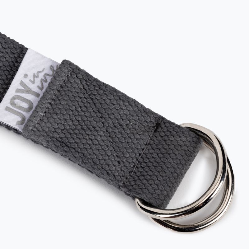 Cinghia da yoga JOYINME Hold & Stretch grigio 2