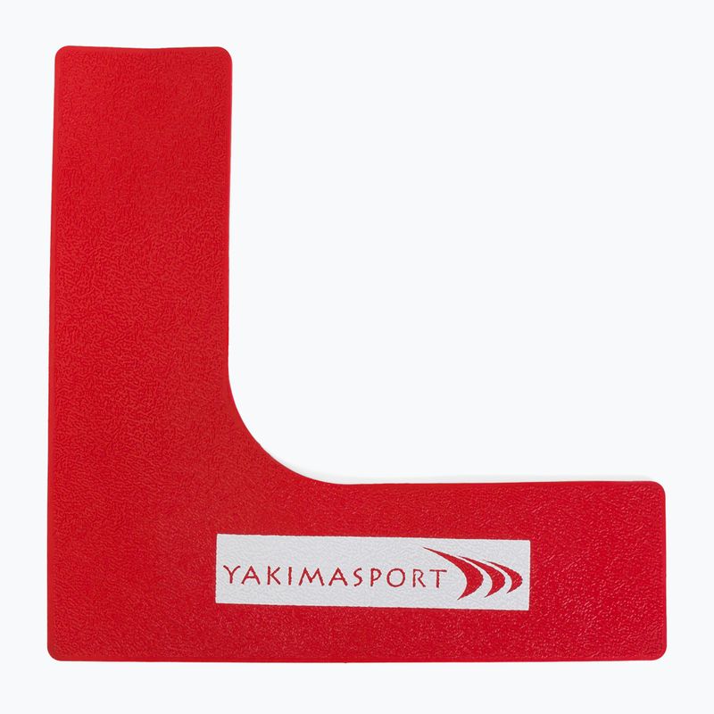 Marcatori d'angolo Yakimasport fluo/rossi per il campo 2