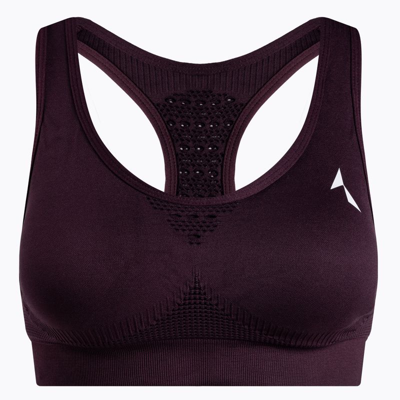 Reggiseno fitness Carpatree Phase Seamless bordeaux