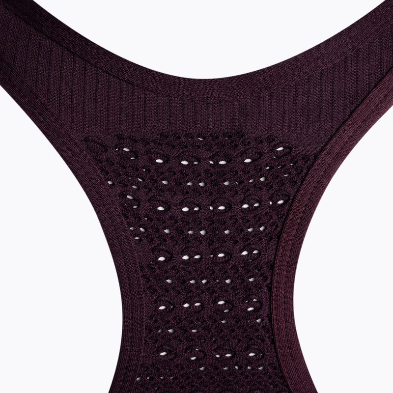 Reggiseno fitness Carpatree Phase Seamless bordeaux 4