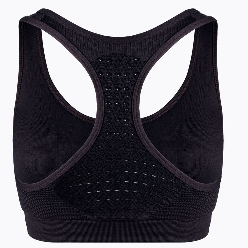 Reggiseno fitness Carpatree Phase Seamless grafite 2